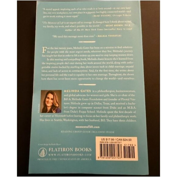 The Moment of Lift A Vision for Women's Empowerment by Melinda Gates - Picture 2 of 4